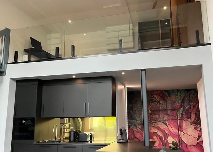 Apartamento Duplex Loft Mit Garten